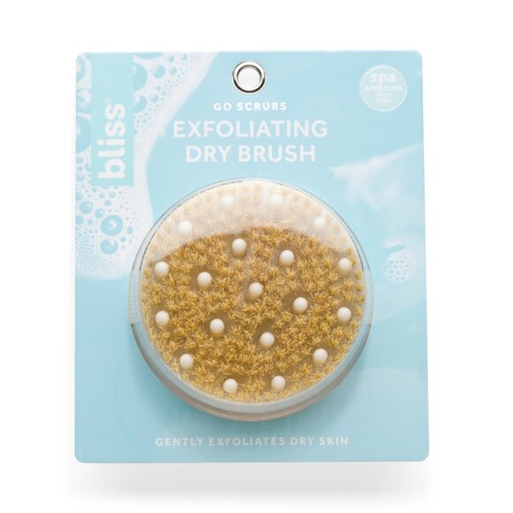 BLISS Brown Handheld Exfoliating Dry Brush - Picture 1 of 1